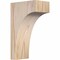 Ekena Millwork Huntington Smooth Corbel, Douglas Fir, 3 1/2"W x 6"D x 10"H COR04X06X10HUN00SDF - alternate 1